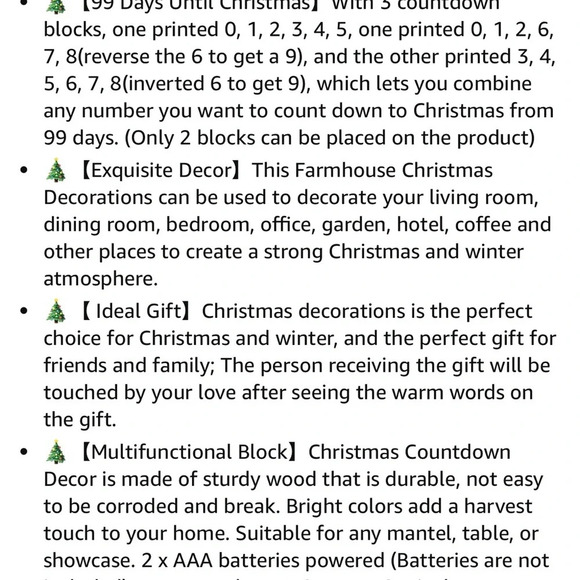 Plaid Elk and Tree Holiday Decor Brand New - Picture 13 of 13